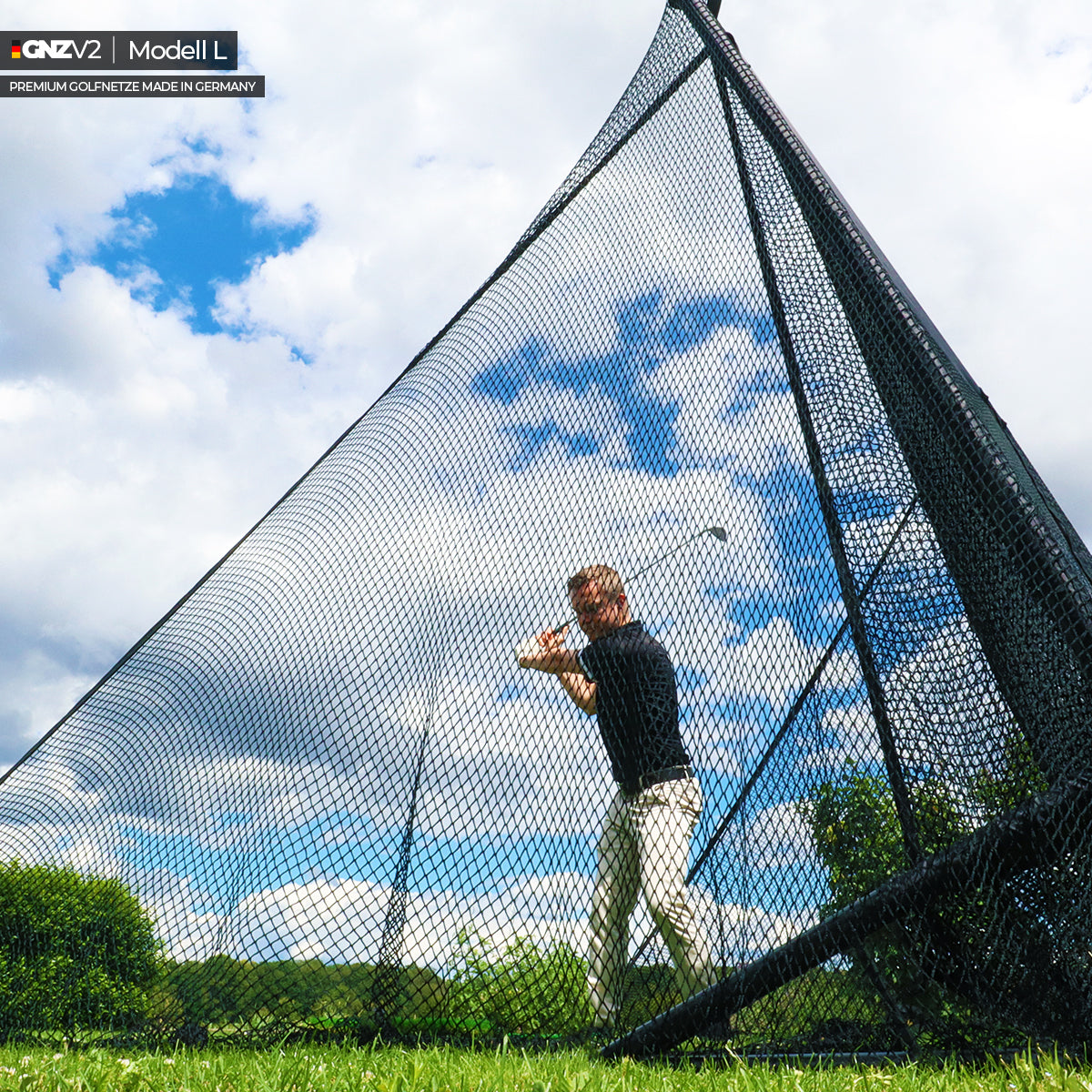 Golf Simulator L (ohne Launch Monitor/Beamer) | Inkl. Kleine Abschlagmatte