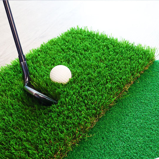Golf Abschlagmatte | Klein | 70cm x 40cm x 2cm | Inkl. Zubehör